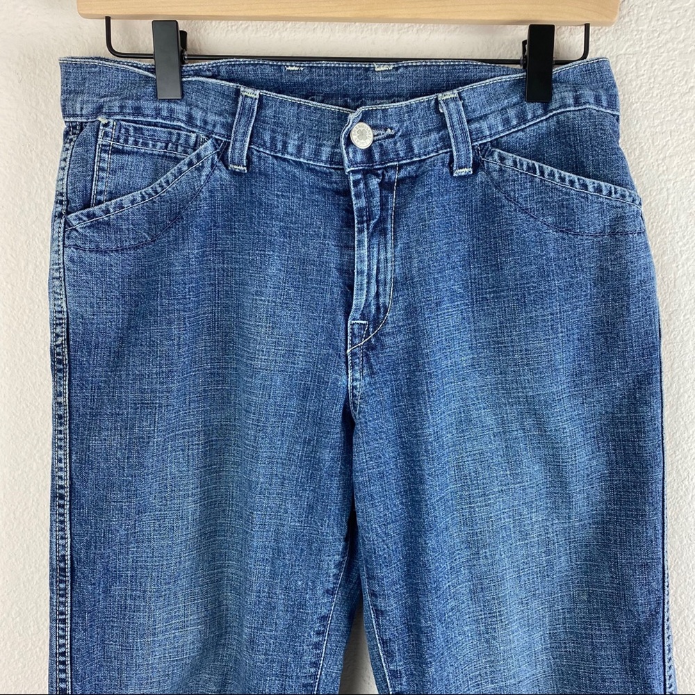 Lucky Brand Cropped Jeans 100% Cotton size 6 28 - Picture 3 of 10